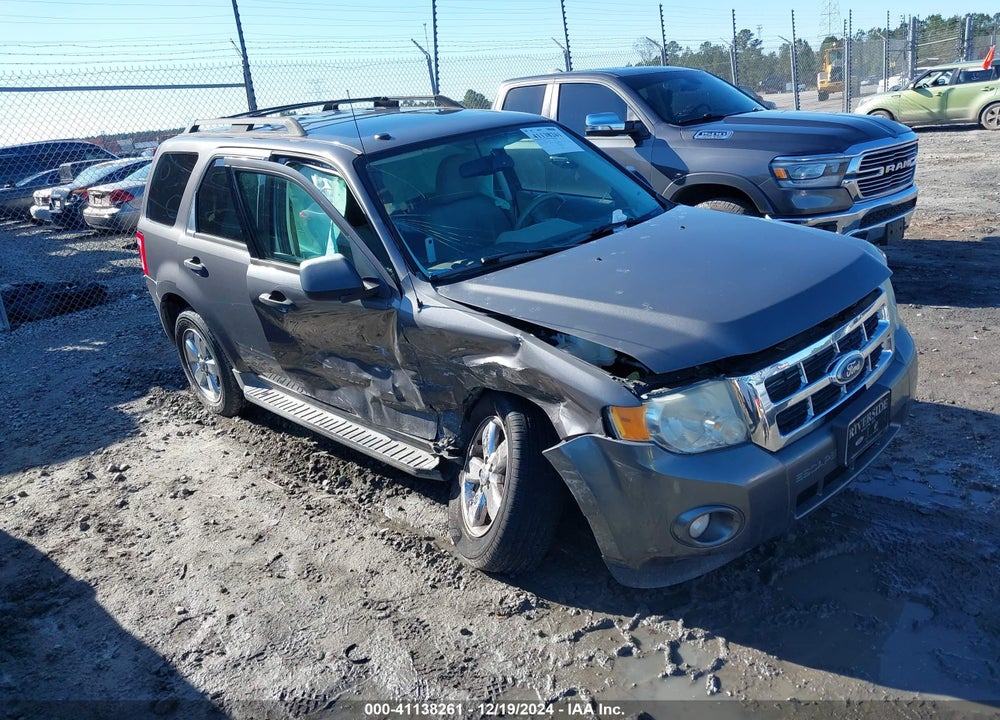 2011 FORD ESCAPE XLT VIN: 1FMCU0DG0BKB09537