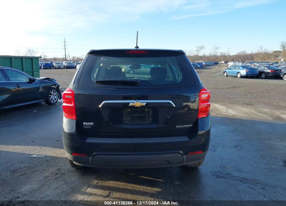 2016 CHEVROLET EQUINOX LS VIN: 2GNFLEEK7G6269579