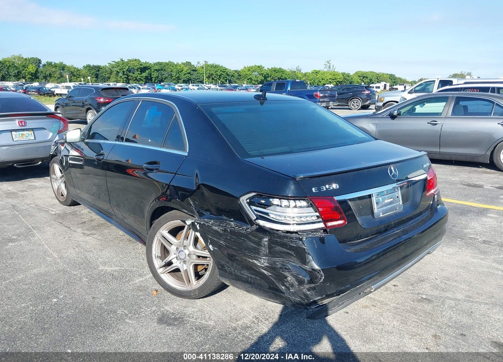 2014 MERCEDES-BENZ E 350 VIN: WDDHF8JB4EA903145