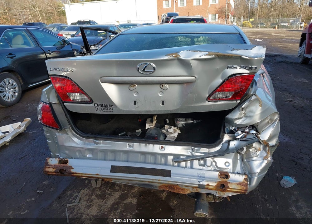 2003 LEXUS ES 300 VIN: JTHBF30G735040362