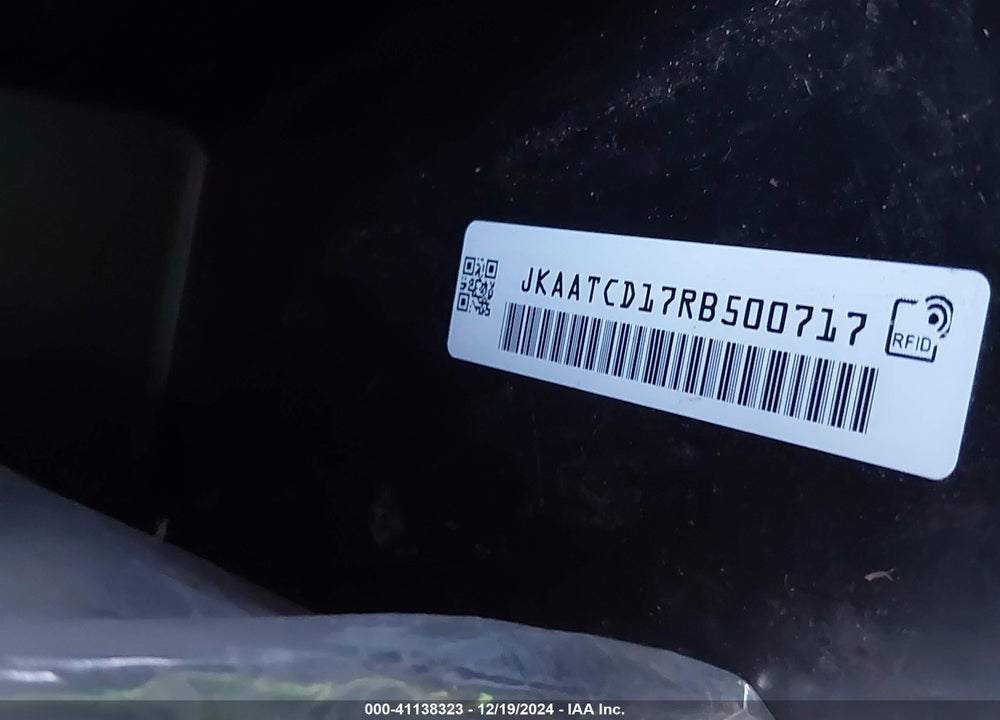 2024 KAWASAKI KAT1000 D VIN: JKAATCD17RB500717