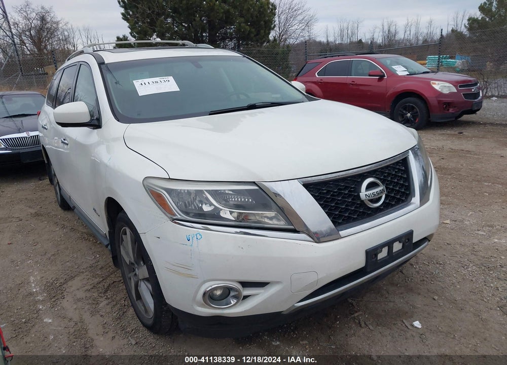 2014 NISSAN PATHFINDER HYBRID VIN: 5N1CR2MM2EC658612