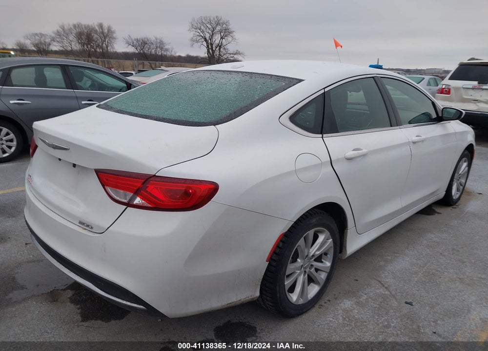 2016 CHRYSLER 200 LIMITED VIN: 1C3CCCAB6GN131537