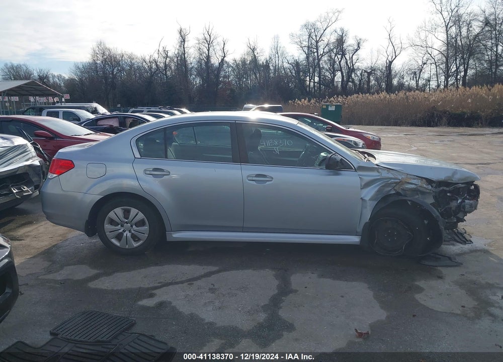 2013 SUBARU LEGACY 2.5I VIN: 4S3BMBA68D3016687