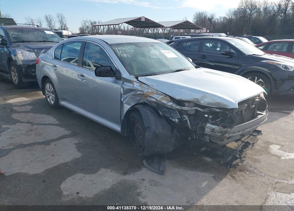 2013 SUBARU LEGACY 2.5I VIN: 4S3BMBA68D3016687