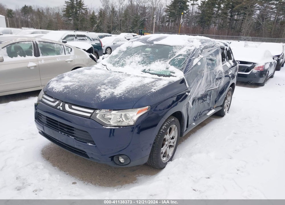2014 MITSUBISHI OUTLANDER GT VIN: JA4JZ4AX6EZ013832