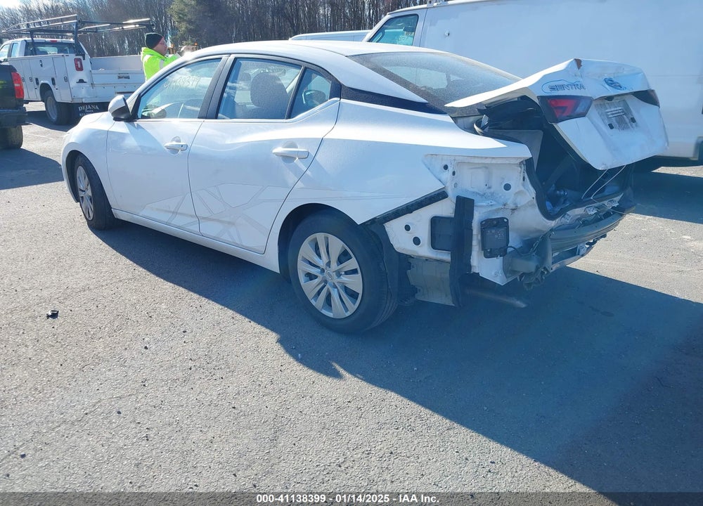 2021 NISSAN SENTRA VIN: 3N1AB8BVXMY235509