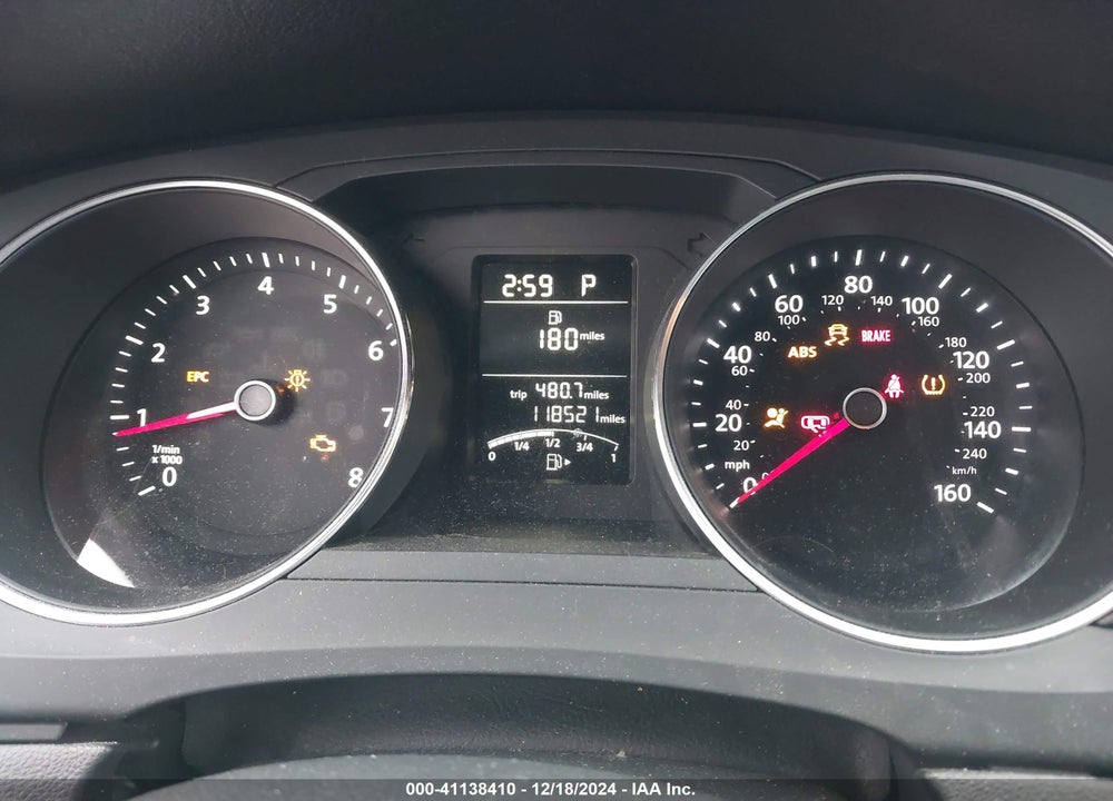 2015 VOLKSWAGEN JETTA VIN: 3VW2K7AJ5FM406555