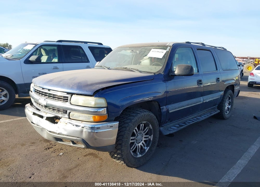2002 CHEVROLET SUBURBAN 1500 LS VIN: 3GNEC16Z02G296197