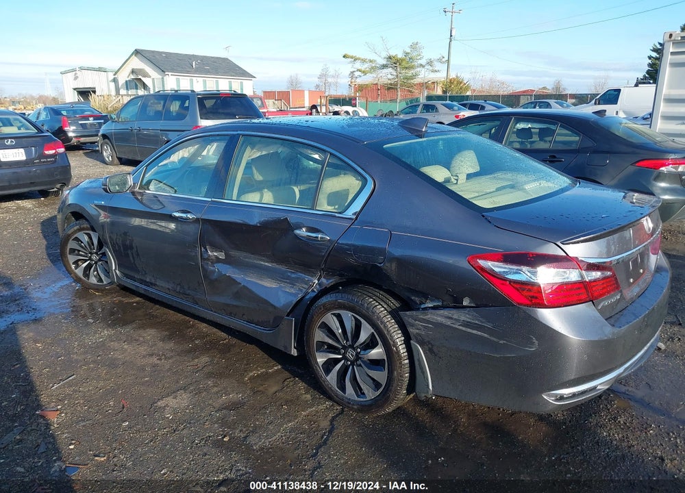 2017 HONDA ACCORD HYBRID TOURING VIN: JHMCR6F76HC027870