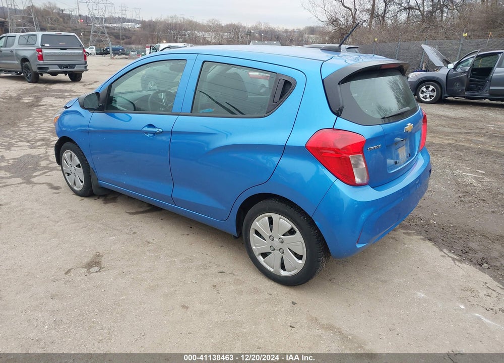 2016 CHEVROLET SPARK LS MANUAL VIN: KL8CA6SA9GC610256