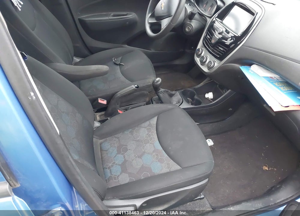 2016 CHEVROLET SPARK LS MANUAL VIN: KL8CA6SA9GC610256