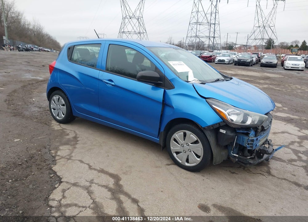 2016 CHEVROLET SPARK LS MANUAL VIN: KL8CA6SA9GC610256