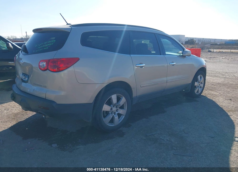 2012 CHEVROLET TRAVERSE LTZ VIN: 1GNKRLED6CJ193868