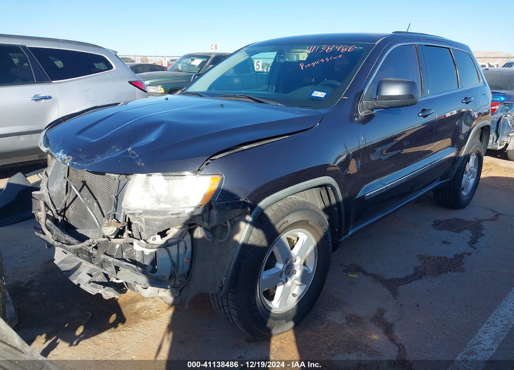 2012 JEEP GRAND CHEROKEE LAREDO VIN: 1C4RJEAG3CC209832