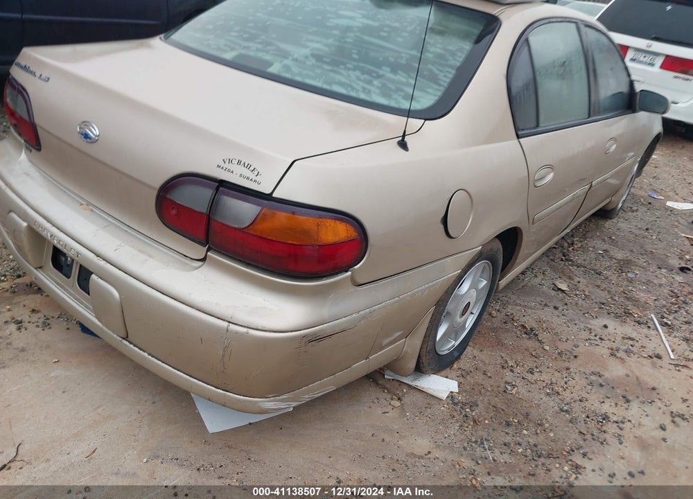 2001 CHEVROLET MALIBU LS VIN: 1G1NE52J116115319