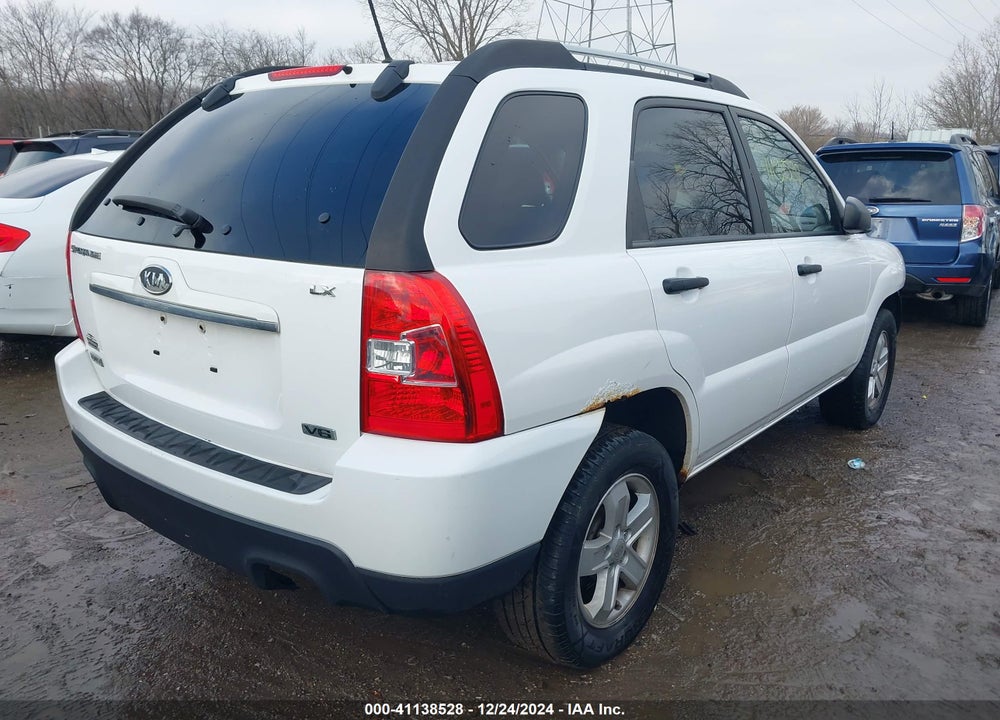 2009 KIA SPORTAGE LX V6 VIN: KNDJE723297633903