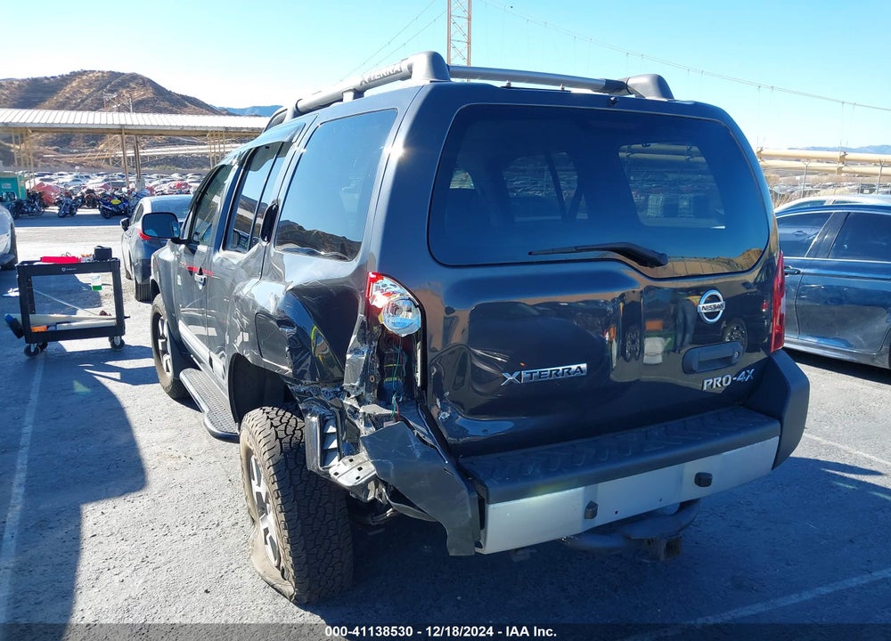2012 NISSAN XTERRA PRO - 4X VIN: 5N1AN0NW1CC515381