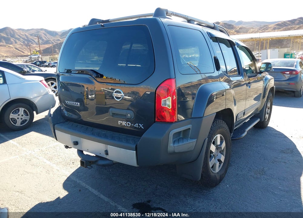 2012 NISSAN XTERRA PRO - 4X VIN: 5N1AN0NW1CC515381