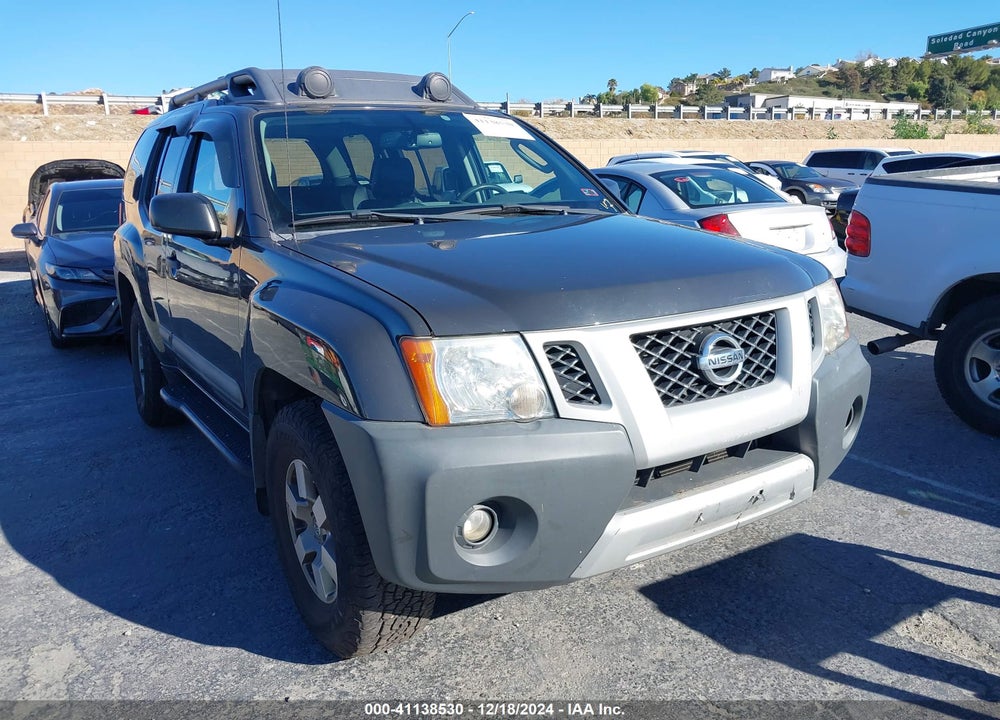 2012 NISSAN XTERRA PRO - 4X VIN: 5N1AN0NW1CC515381