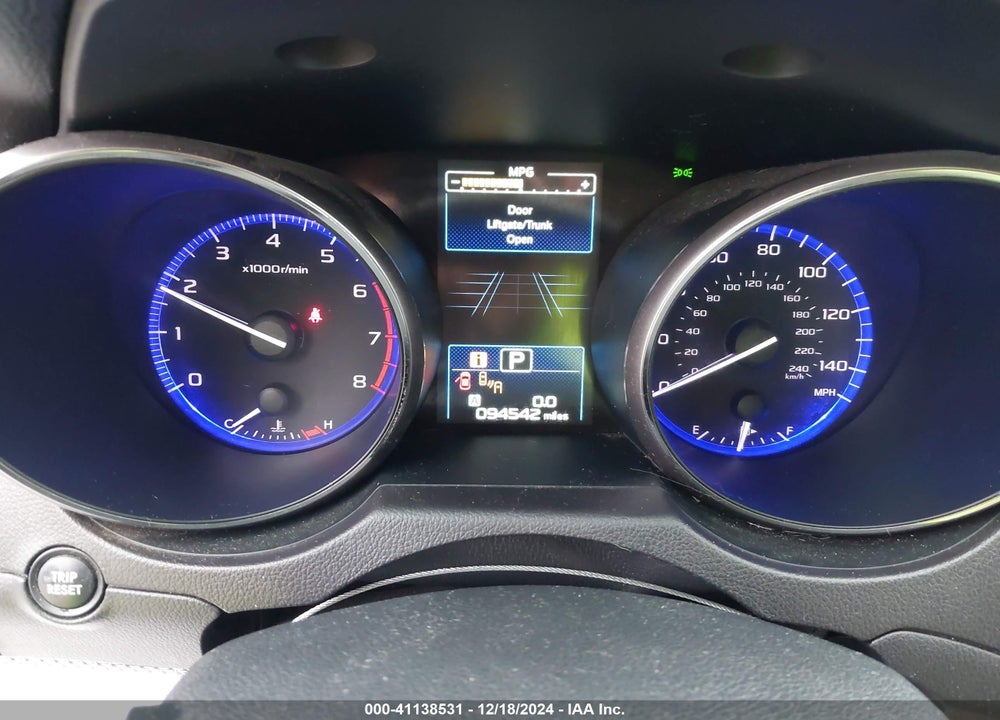 2015 SUBARU OUTBACK 2.5I PREMIUM VIN: 4S4BSBFC0F3261342