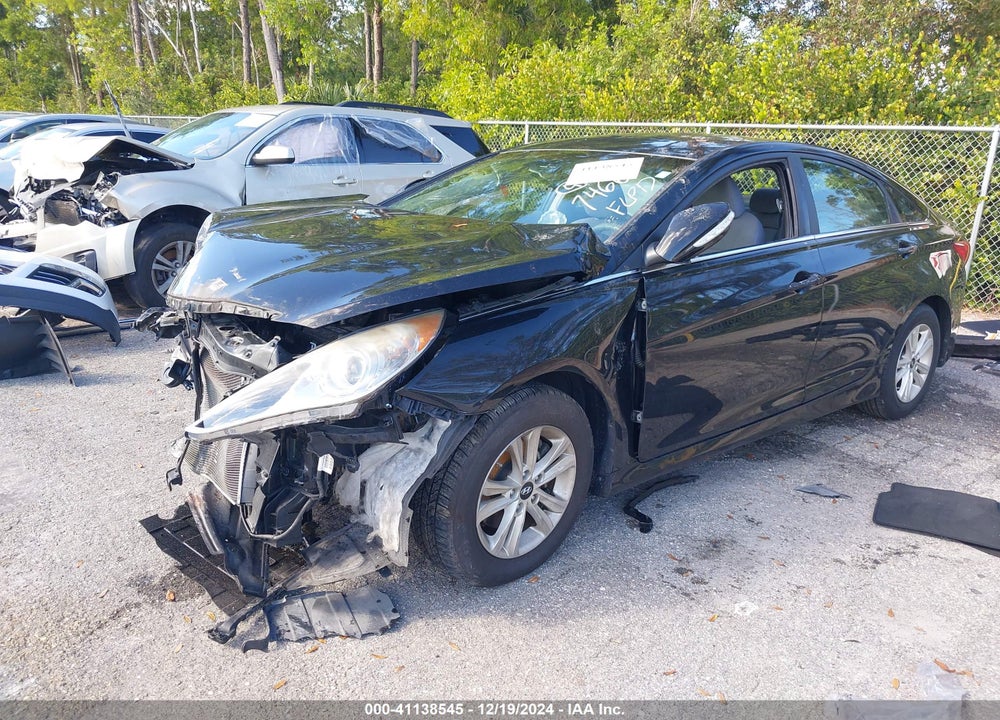 2014 HYUNDAI SONATA GLS VIN: 5NPEB4AC9EH947466