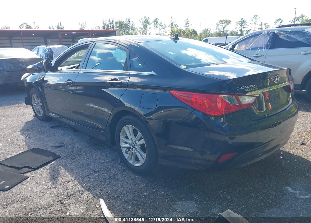 2014 HYUNDAI SONATA GLS VIN: 5NPEB4AC9EH947466