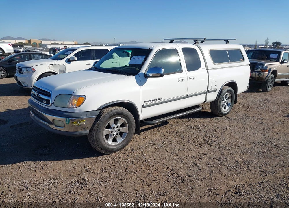 2002 TOYOTA TUNDRA SR5 V8 VIN: 5TBRT341X2S300026