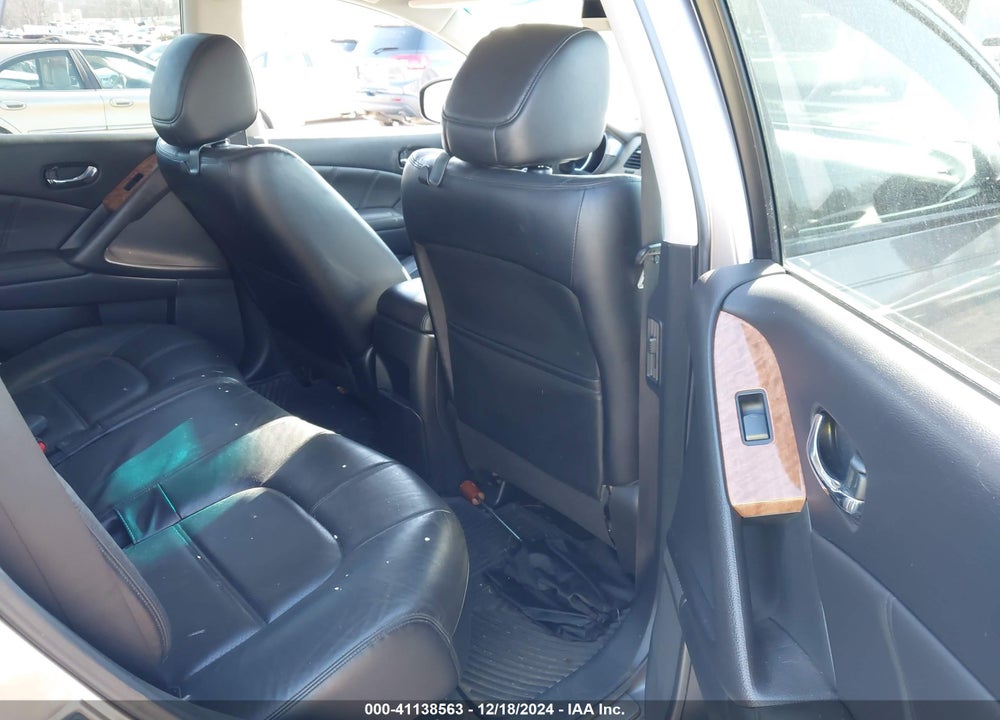 2012 NISSAN MURANO LE VIN: JN8AZ1MW8CW201536