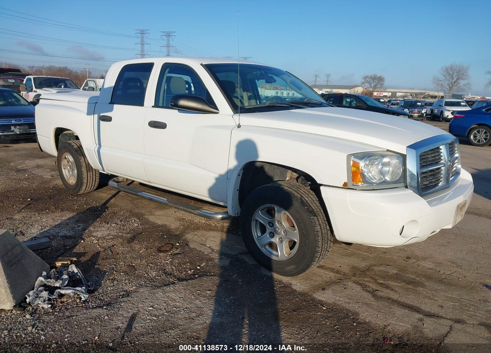 2006 DODGE DAKOTA SLT VIN: 1D7HE48K36S664149