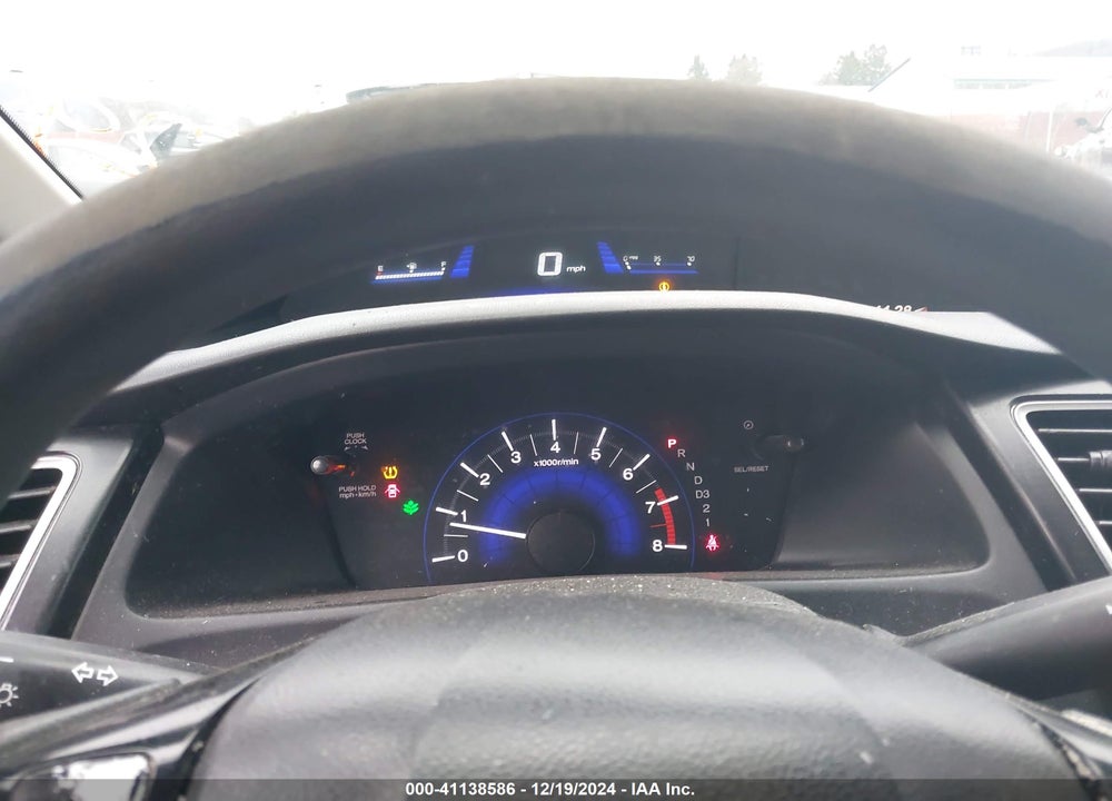 2013 HONDA CIVIC LX VIN: 19XFB2F55DE076829