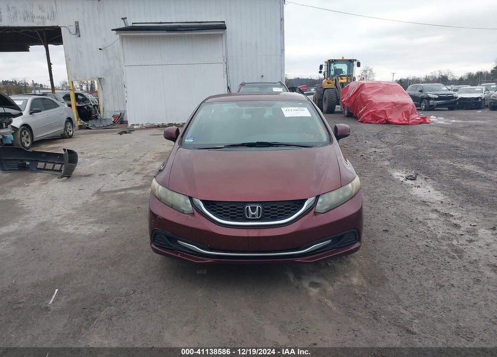 2013 HONDA CIVIC LX VIN: 19XFB2F55DE076829