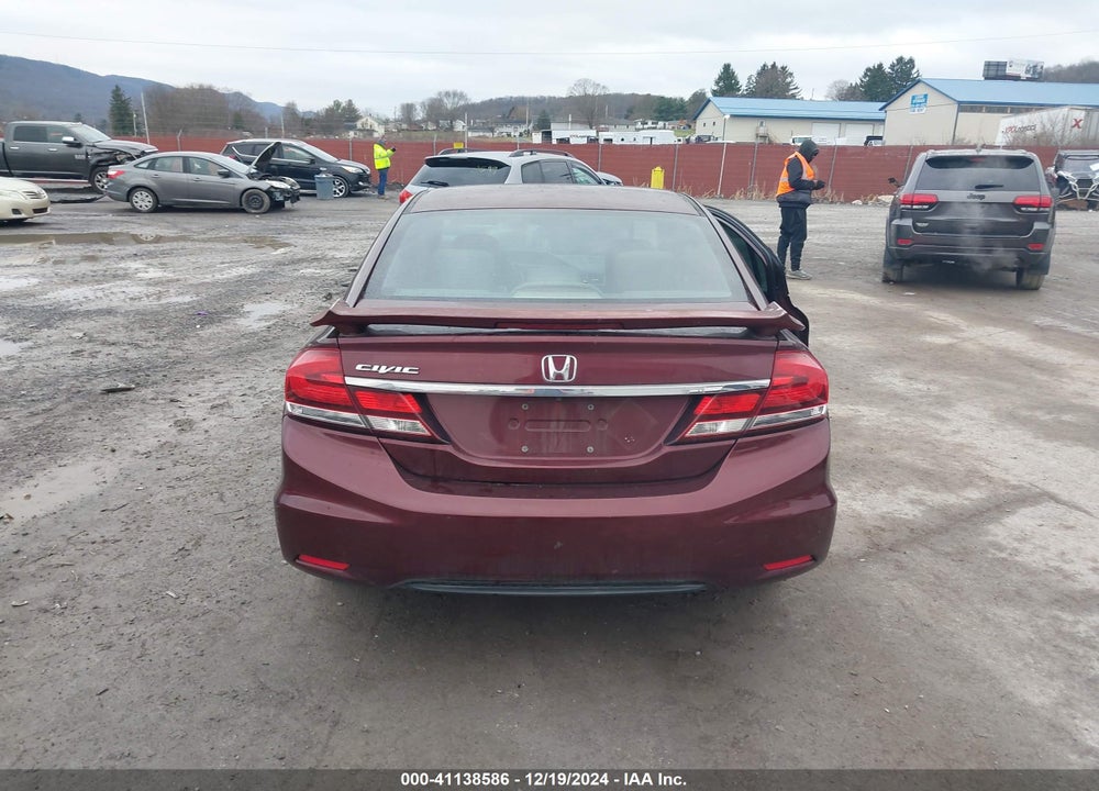 2013 HONDA CIVIC LX VIN: 19XFB2F55DE076829