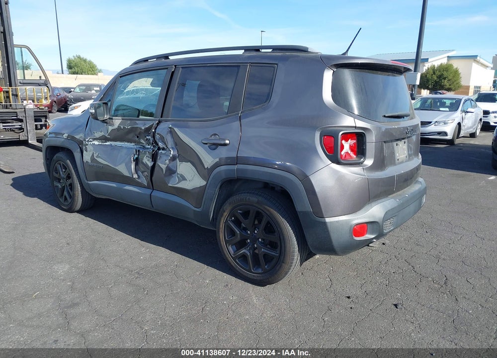 2017 JEEP RENEGADE ALTITUDE FWD VIN: ZACCJABB4HPG16773