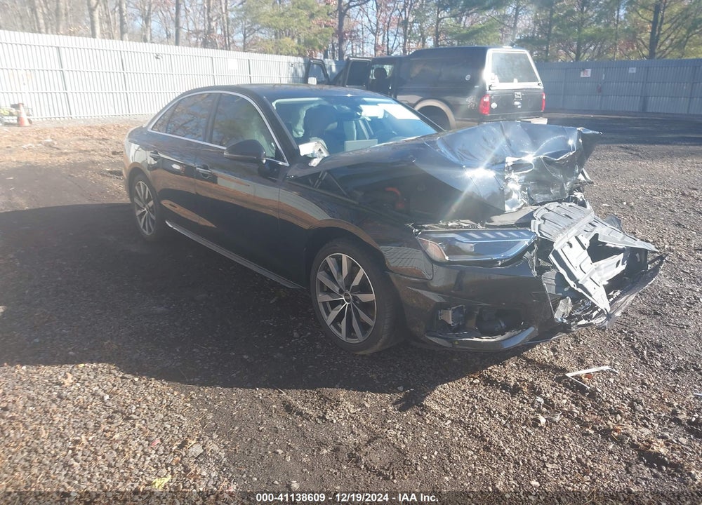 2022 AUDI A4 PREMIUM PLUS 40 TFSI QUATTRO S TRONIC VIN: WAUBBAF48NN010012
