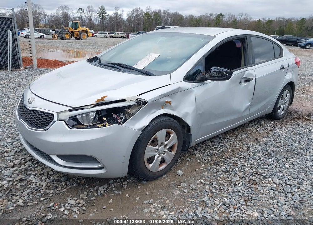2016 KIA FORTE VIN: KNAFK4A67G5604170