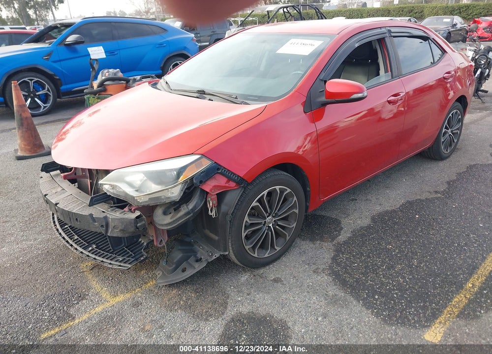 2015 TOYOTA COROLLA S PLUS VIN: 5YFBURHE9FP357984