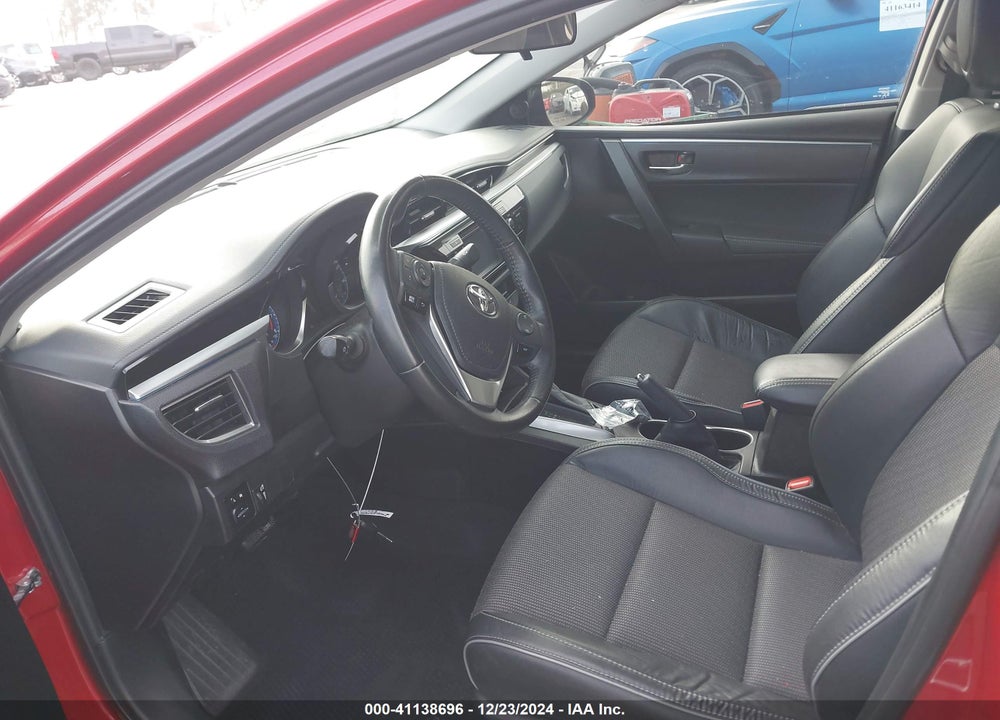 2015 TOYOTA COROLLA S PLUS VIN: 5YFBURHE9FP357984