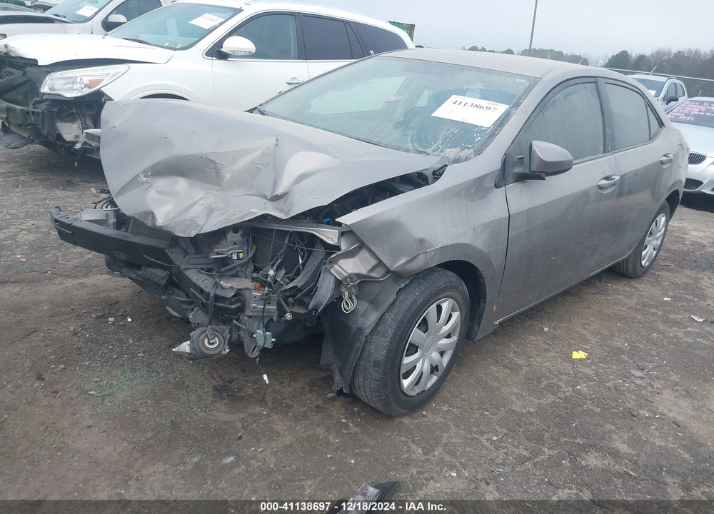 2016 TOYOTA COROLLA LE ECO VIN: 2T1BPRHE8GC713415