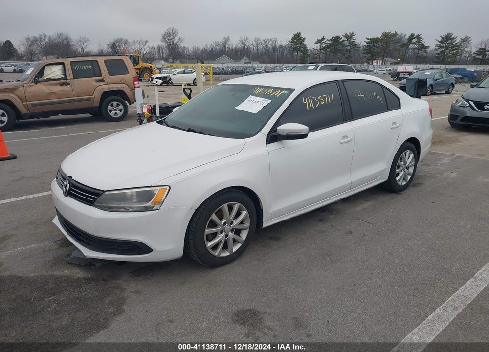 2011 VOLKSWAGEN JETTA 2.5L SE VIN: 3VWDX7AJ6BM331255