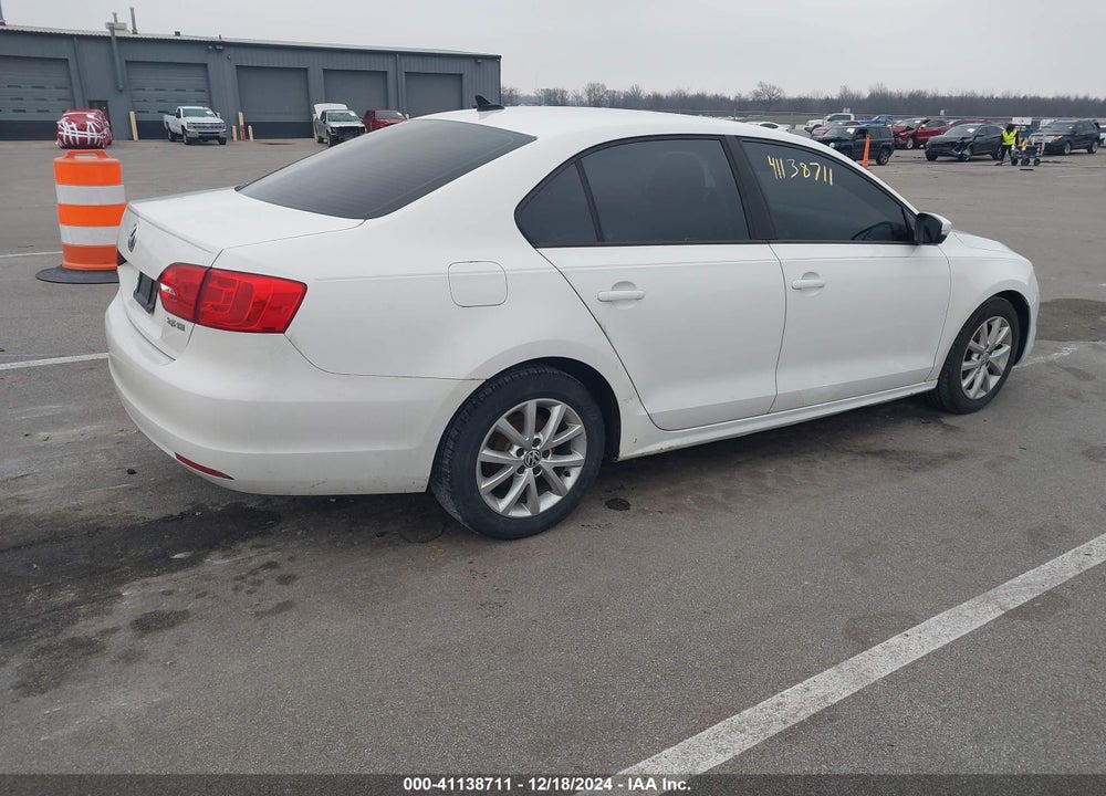 2011 VOLKSWAGEN JETTA 2.5L SE VIN: 3VWDX7AJ6BM331255