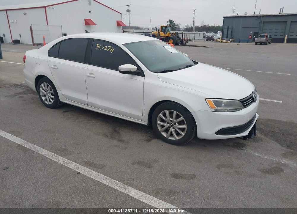2011 VOLKSWAGEN JETTA 2.5L SE VIN: 3VWDX7AJ6BM331255