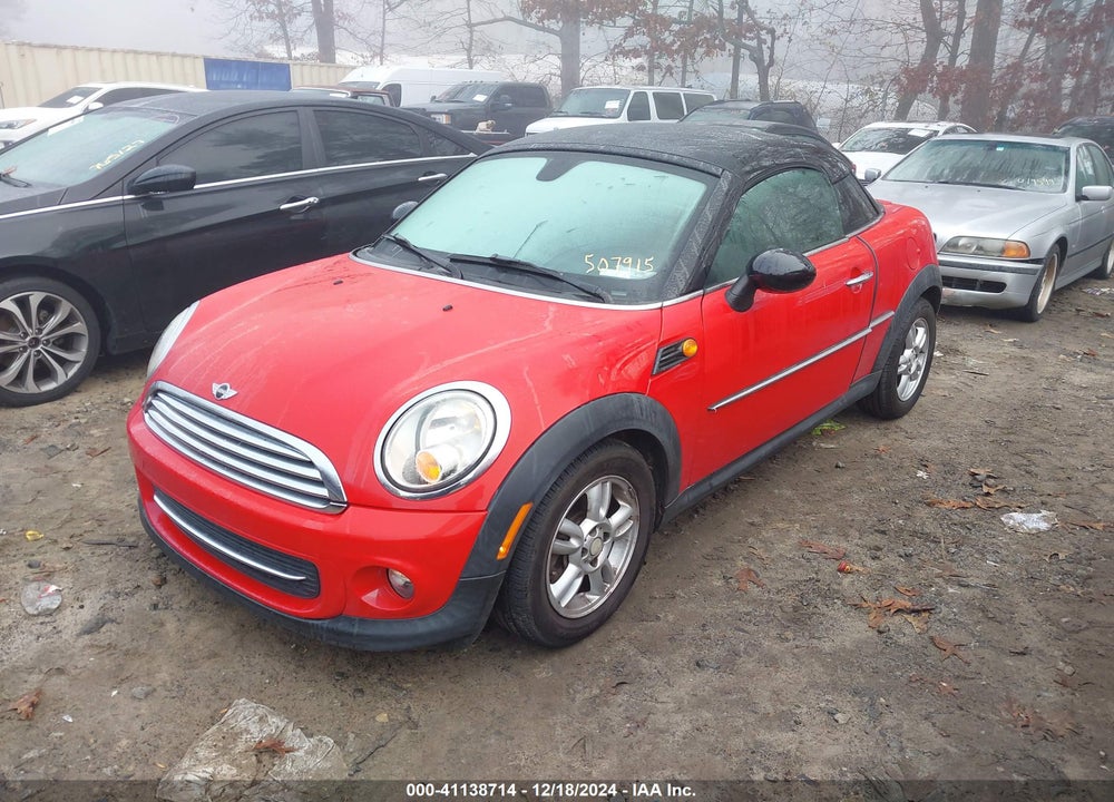 2014 MINI COUPE VIN: WMWSX1C51ET507915