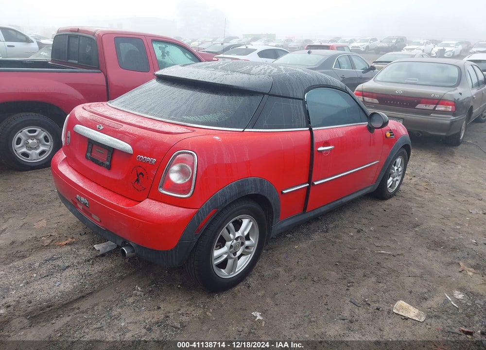 2014 MINI COUPE VIN: WMWSX1C51ET507915