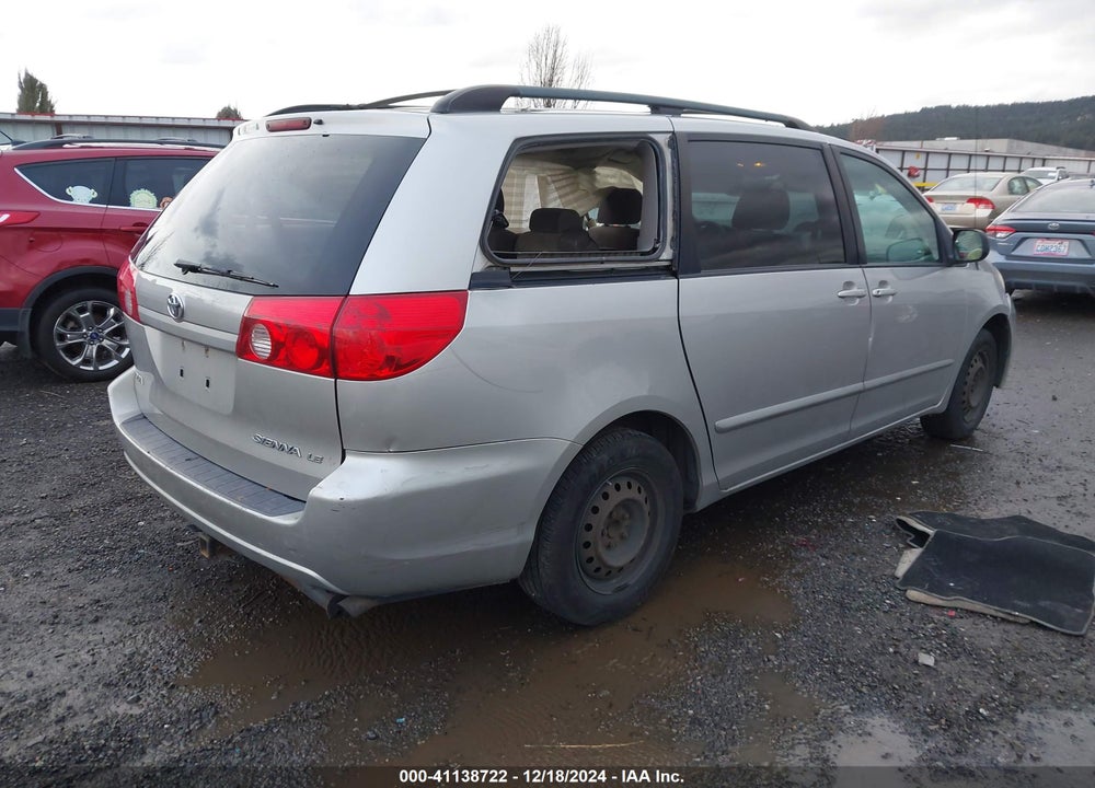 2008 TOYOTA SIENNA LE VIN: 5TDZK23C08S104127