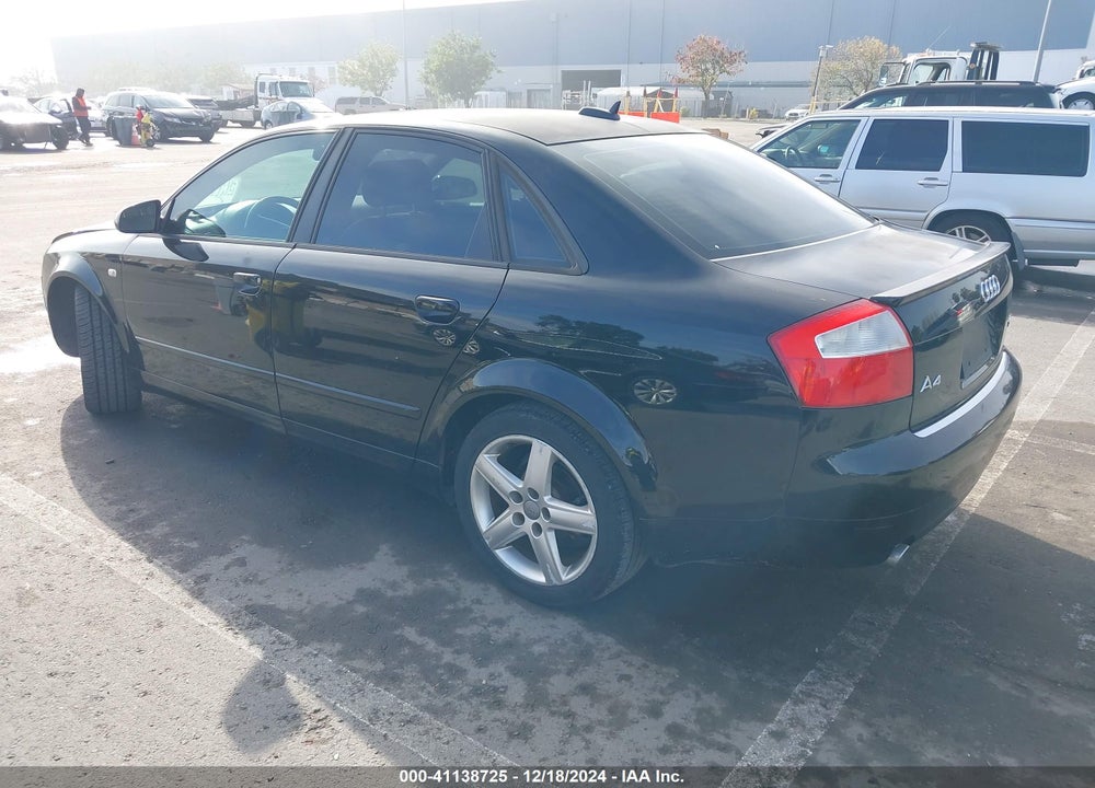 2005 AUDI A4 1.8T SPECIAL EDITION VIN: WAUJC68E55A102844