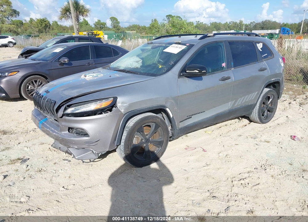 2016 JEEP CHEROKEE ALTITUDE VIN: 1C4PJLAB7GW323921