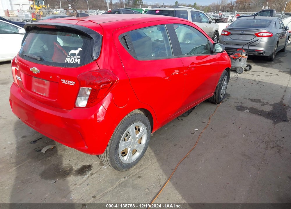 2019 CHEVROLET SPARK VIN: KL8CB6SA3KC719866