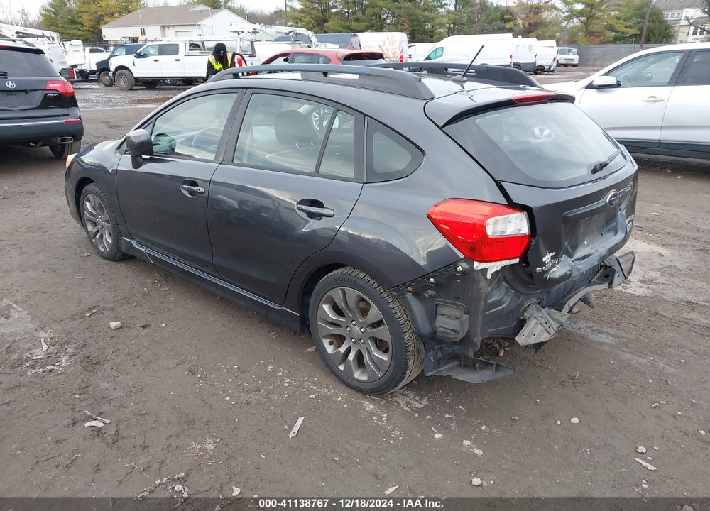 2012 SUBARU IMPREZA 2.0I SPORT PREMIUM VIN: JF1GPAL65CH216468