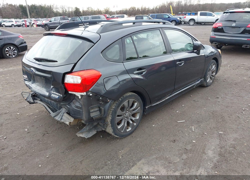 2012 SUBARU IMPREZA 2.0I SPORT PREMIUM VIN: JF1GPAL65CH216468